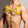 BDSMaster Harnais Chest All Jaune